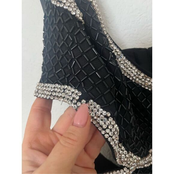 Mac Duggal 94047 Cutout Waist Scoop Neck Dress NEW NWT - Picture 7 of 12